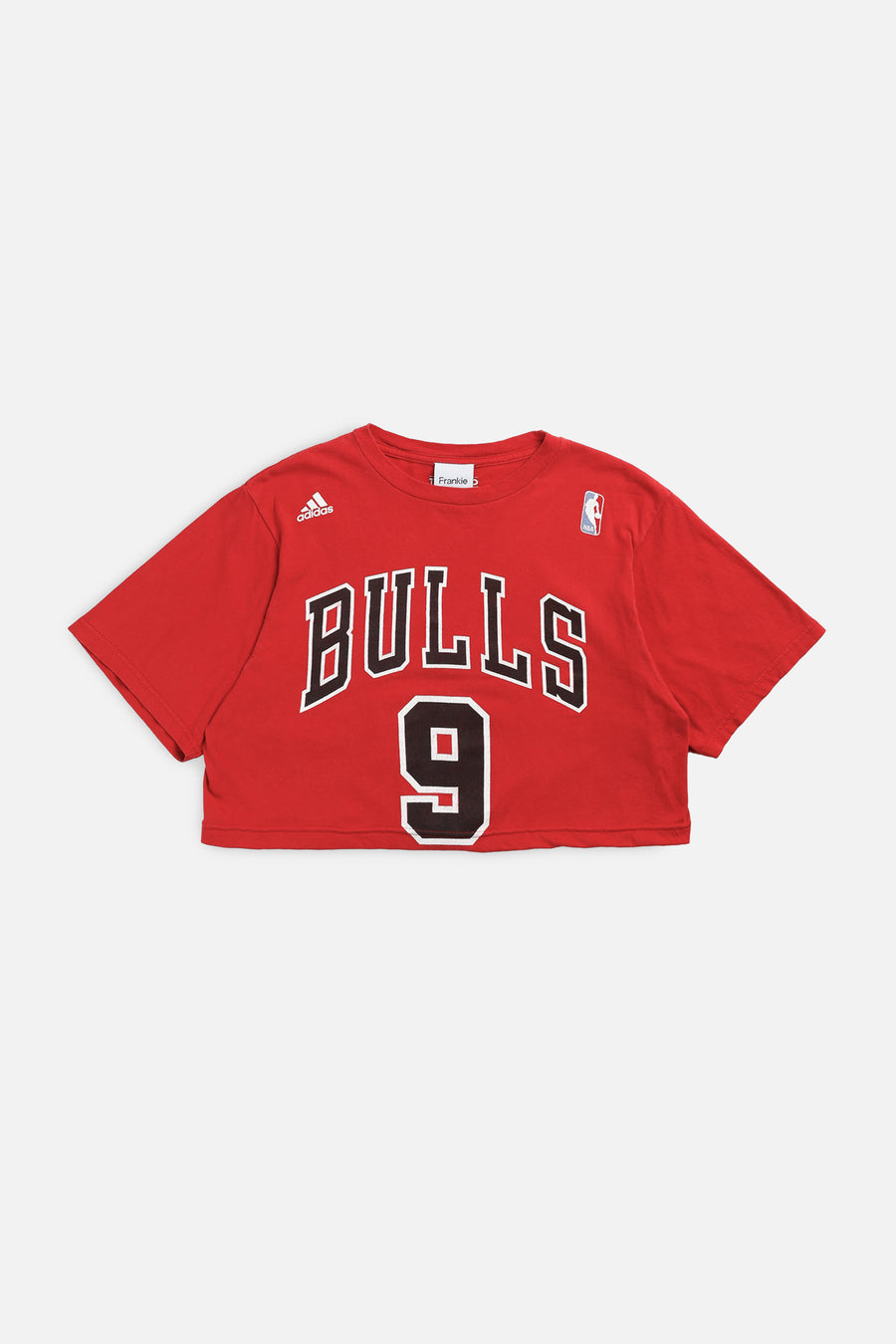 Rework Chicago Bulls NBA Crop Tee - S