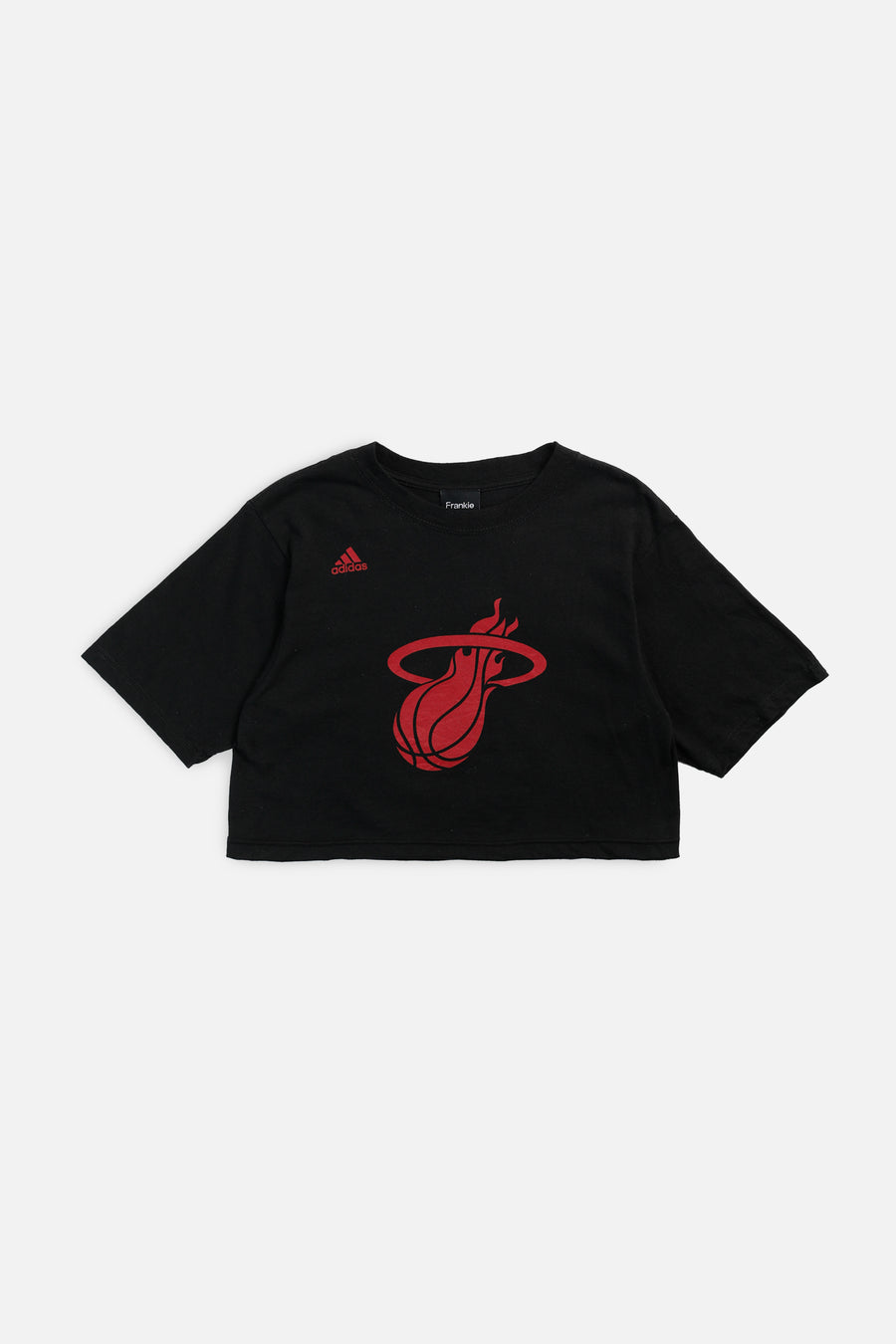 Rework Miami Heat NBA Crop Tee - S