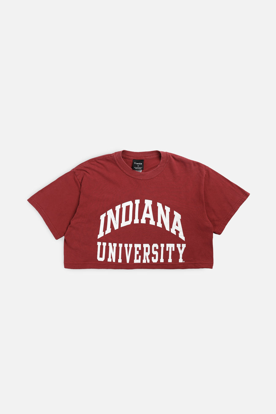 Rework Indiana University Crop Tee - M