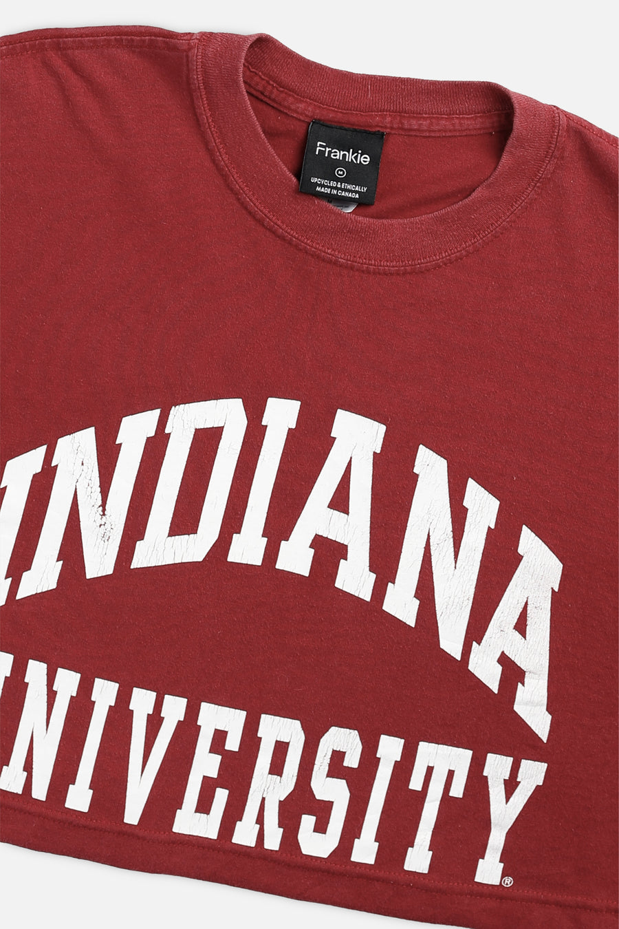 Rework Indiana University Crop Tee - M