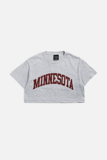 Rework Minnesota Crop Tee - XS