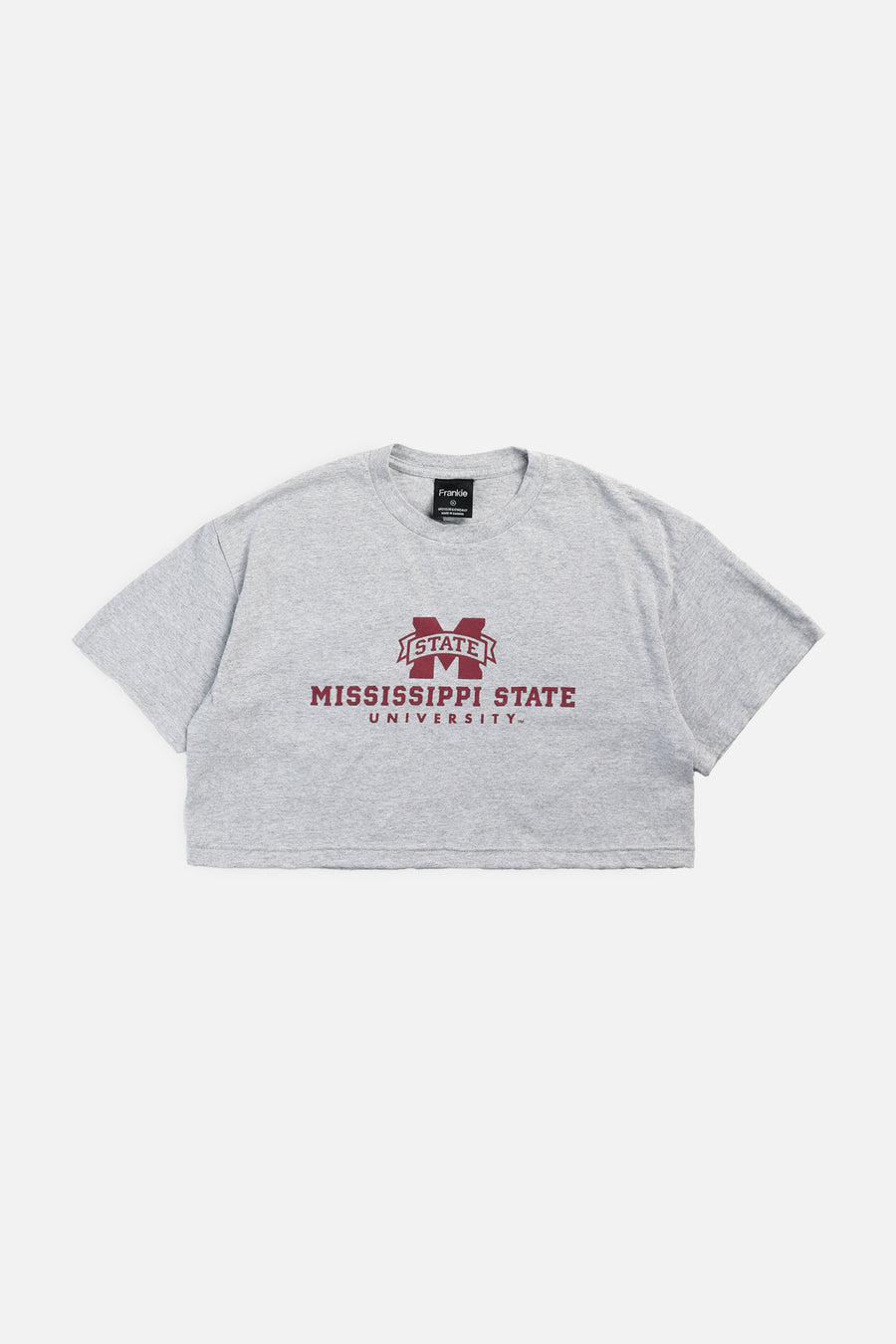 Rework Mississippi State University Crop Tee - M