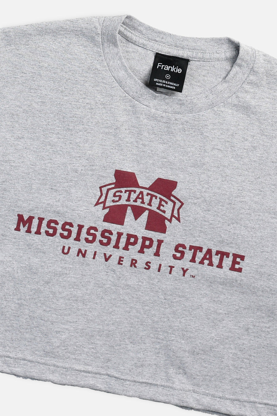 Rework Mississippi State University Crop Tee - M