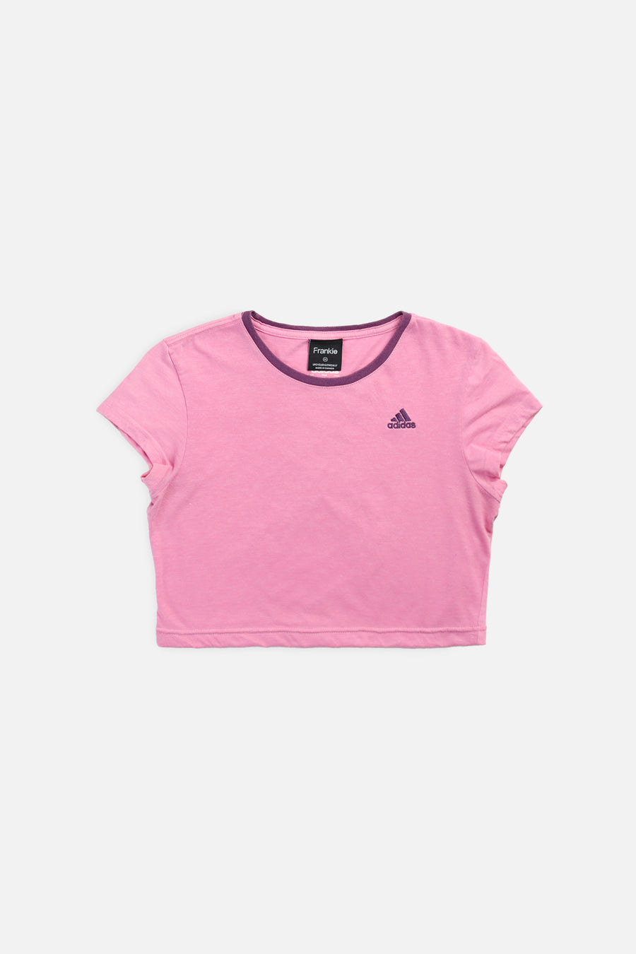 Rework Adidas Crop Tee - XS