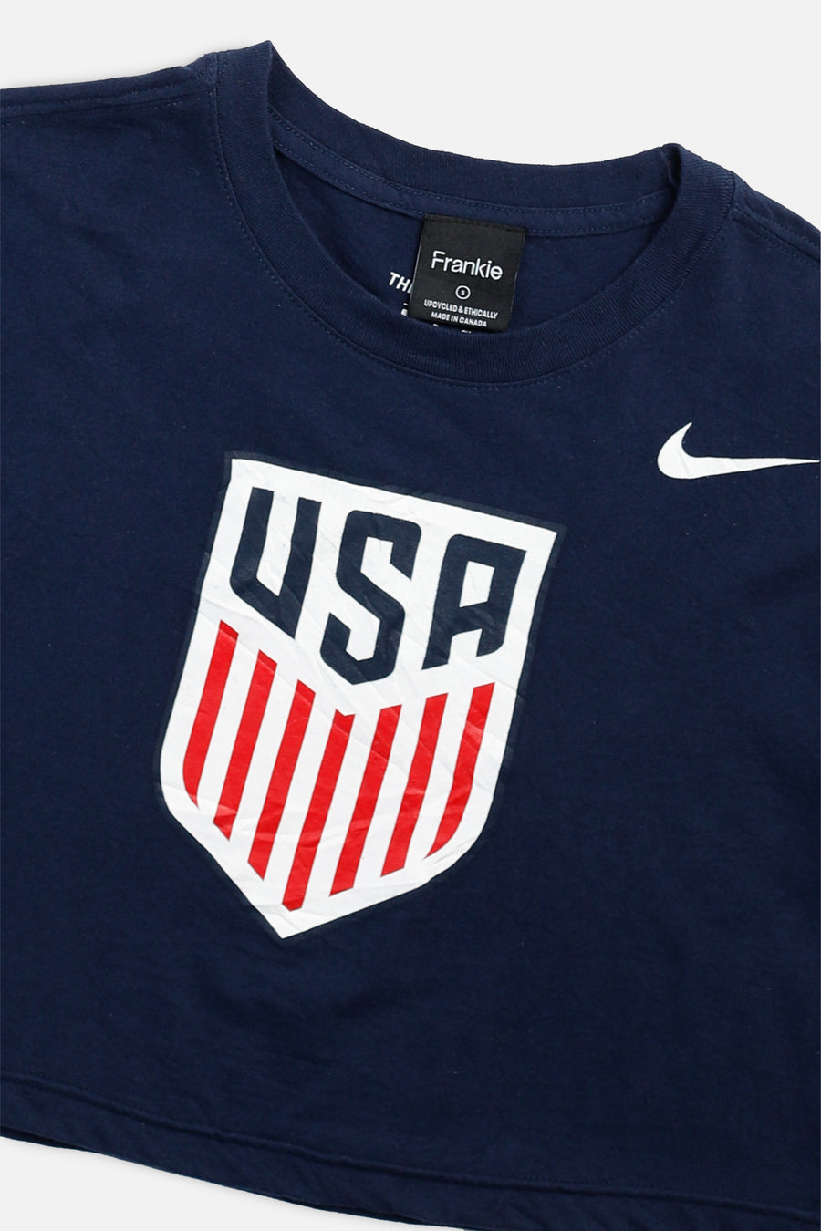 Rework Crop USA Soccer Tee - S