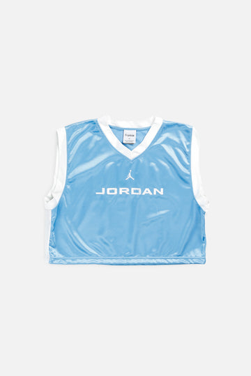 Rework Air Jordan Basketball Crop Jersey - M