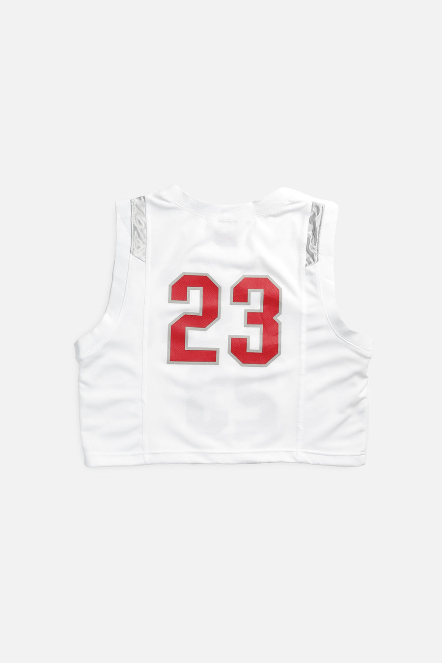 Rework Crop Ohio State NCAA Basketball Jersey - M