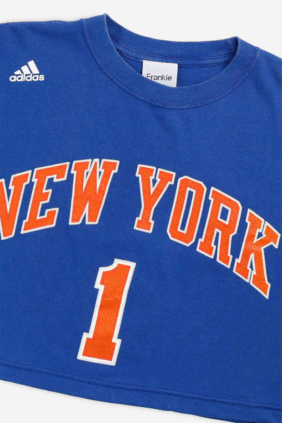 Rework NY Knicks NBA Crop Tee - S