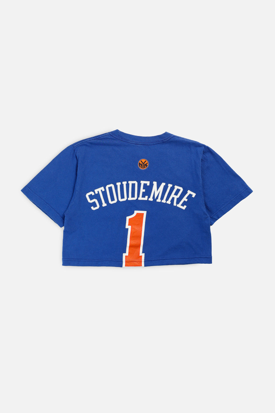 Rework NY Knicks NBA Crop Tee - S