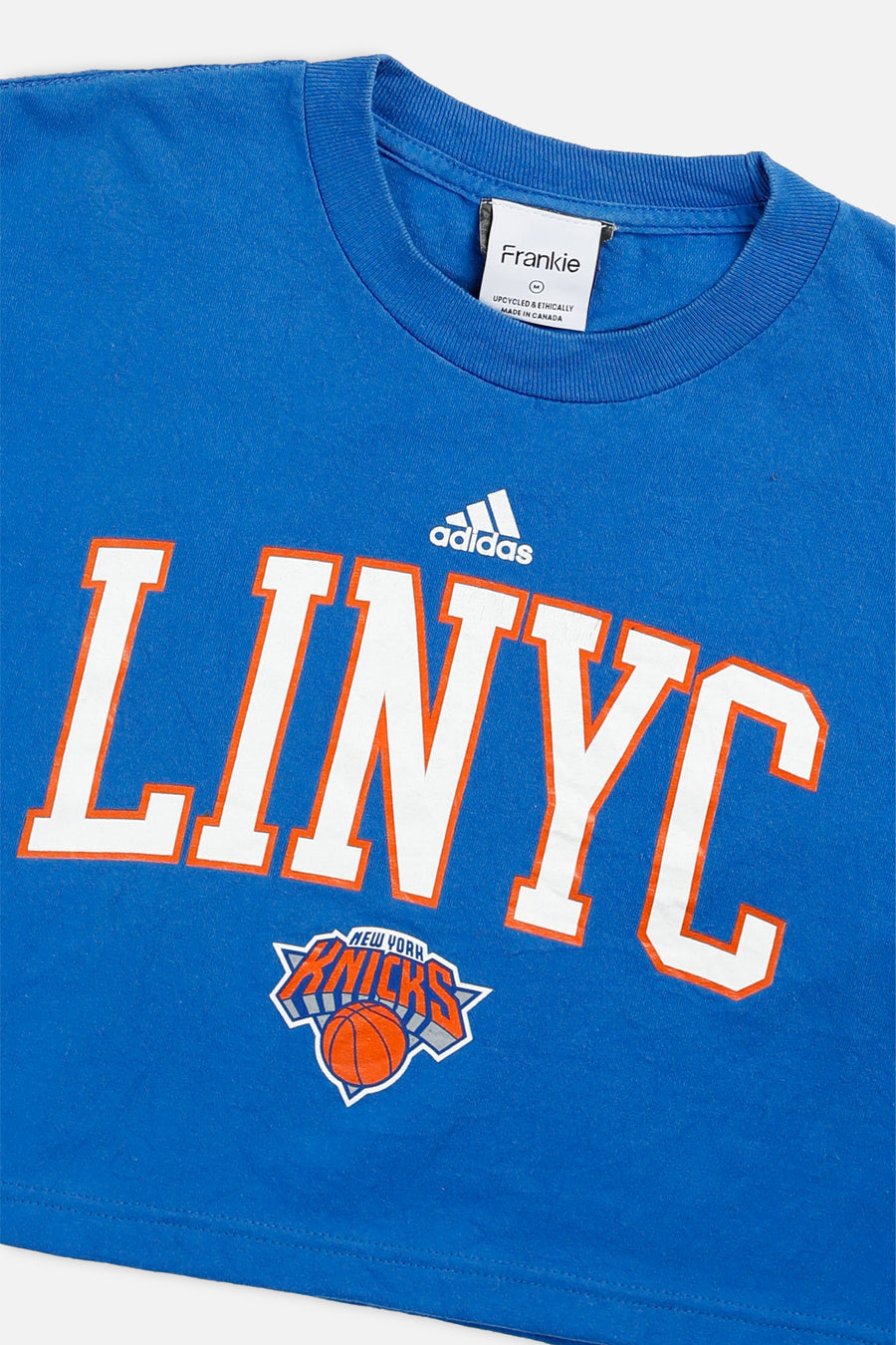 Rework NY Knicks NBA Crop Tee - M