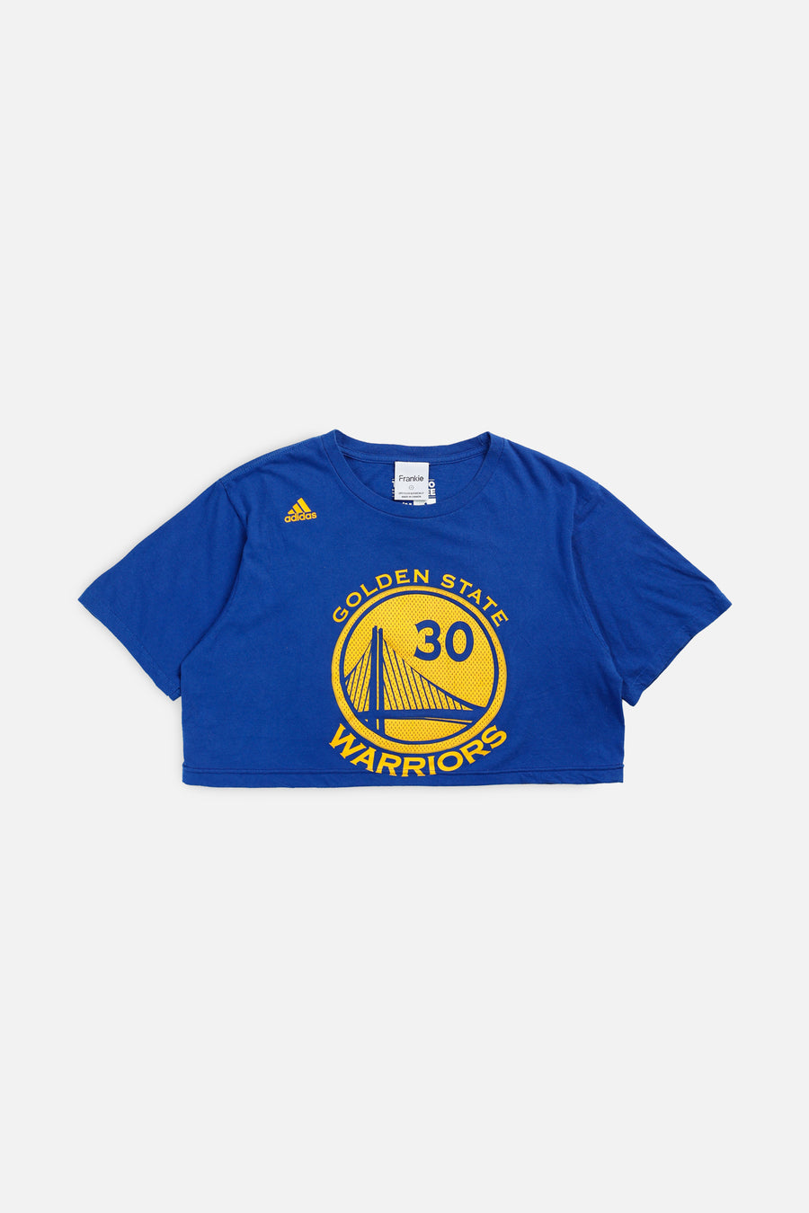 Rework Golden State Warriors NBA Crop Tee - S