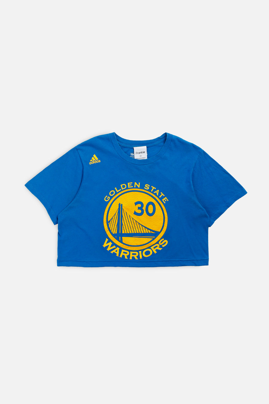 Rework Golden State Warriors NBA Crop Tee - XS