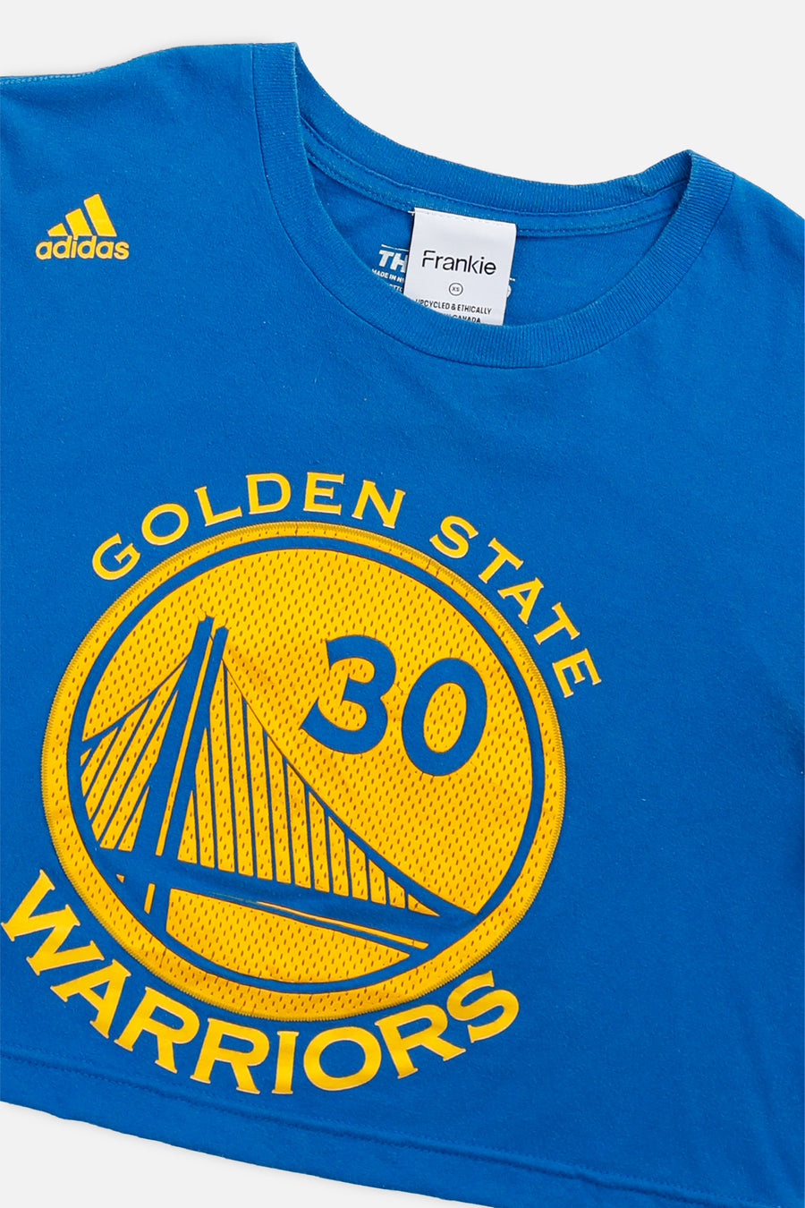 Rework Golden State Warriors NBA Crop Tee - XS