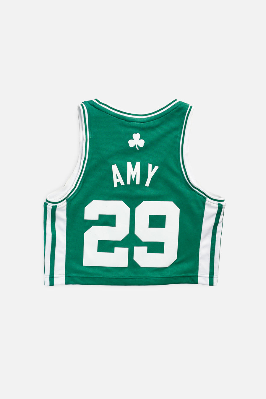 Rework Boston Celtics NBA Crop Jersey - XS