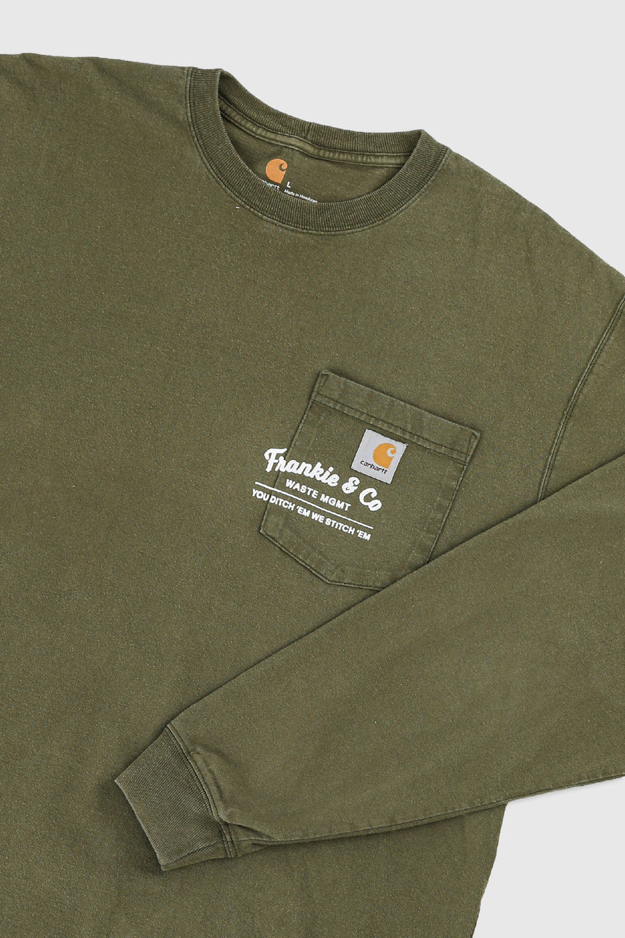 Frankie Waste Management Carhartt Longsleeve Tee