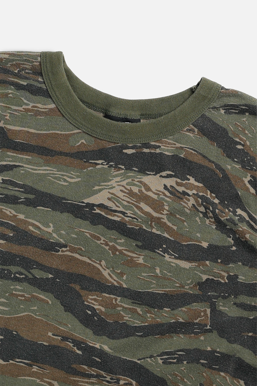 Vintage Camo Crop Tee - XL