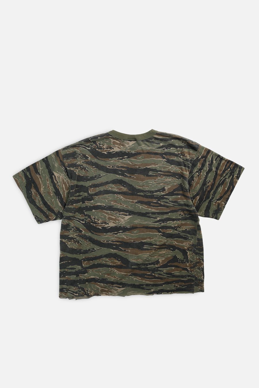 Vintage Camo Crop Tee - XL