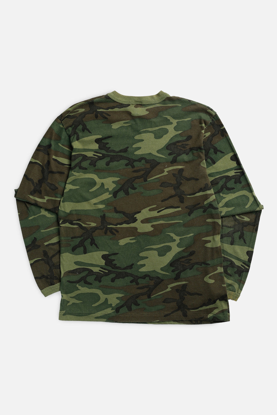 Vintage Camo Long Sleeve Tee - Women's S