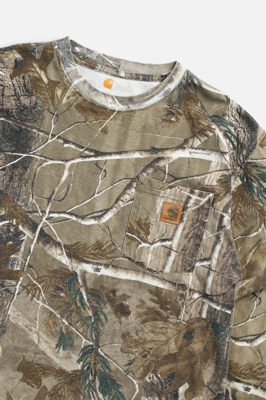 Vintage Carhartt Camo Long Sleeve Tee - M