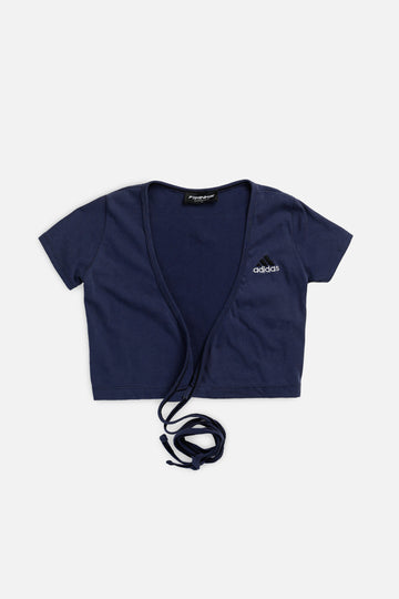 Rework Adidas Wrap Tee - XS