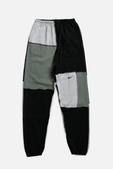 Unisex Rework Nike Patchwork Sweatpants - XS