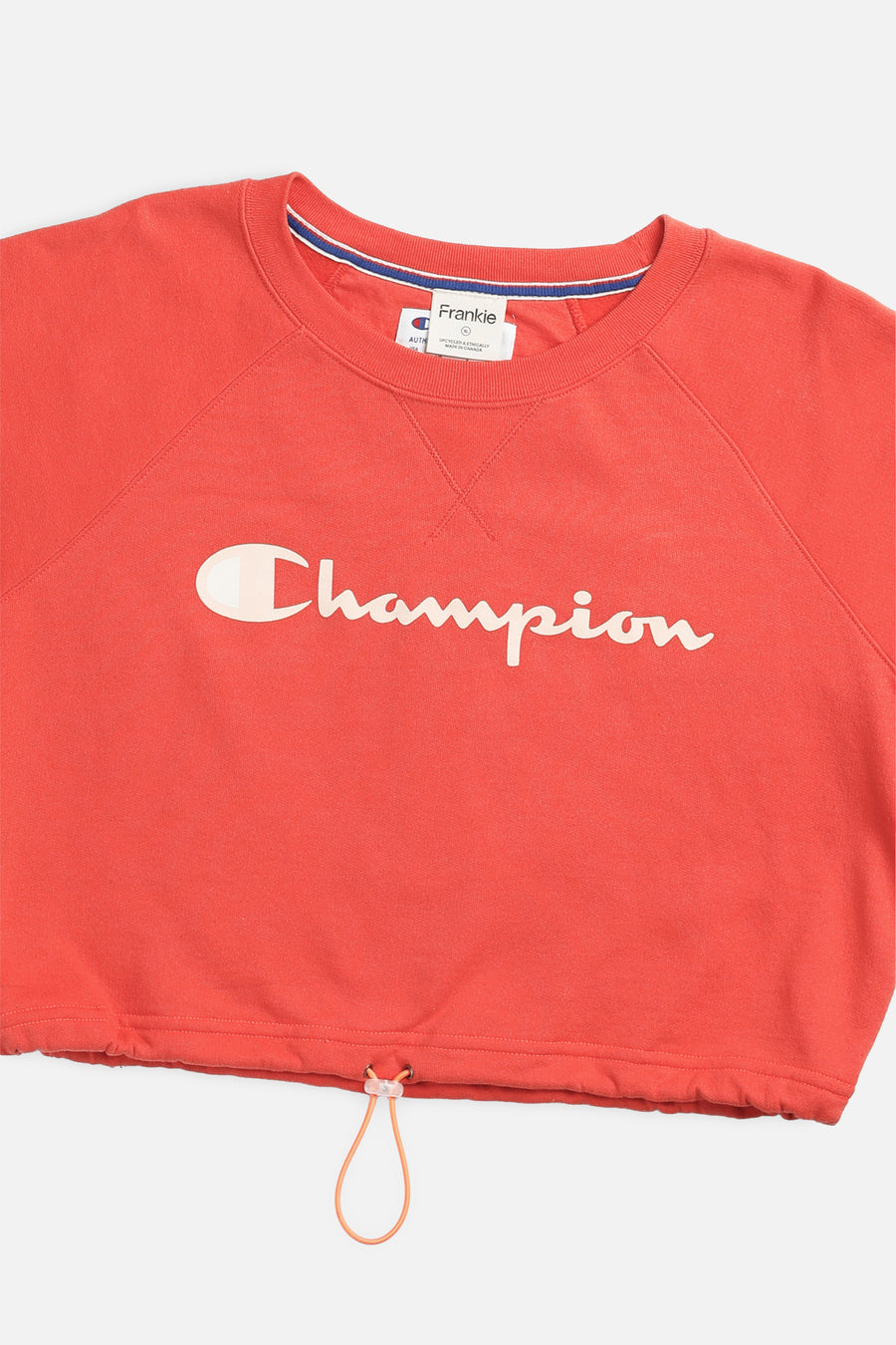 Rework Champion Crop Sweatshirt - XL