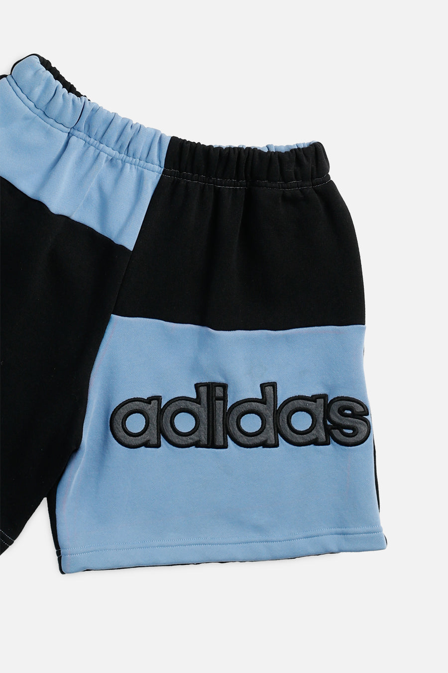 Rework Adidas Patchwork Sweatshorts - S