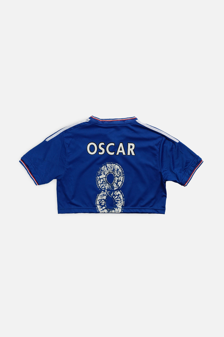 Rework Crop Chelsea Soccer Jersey - S