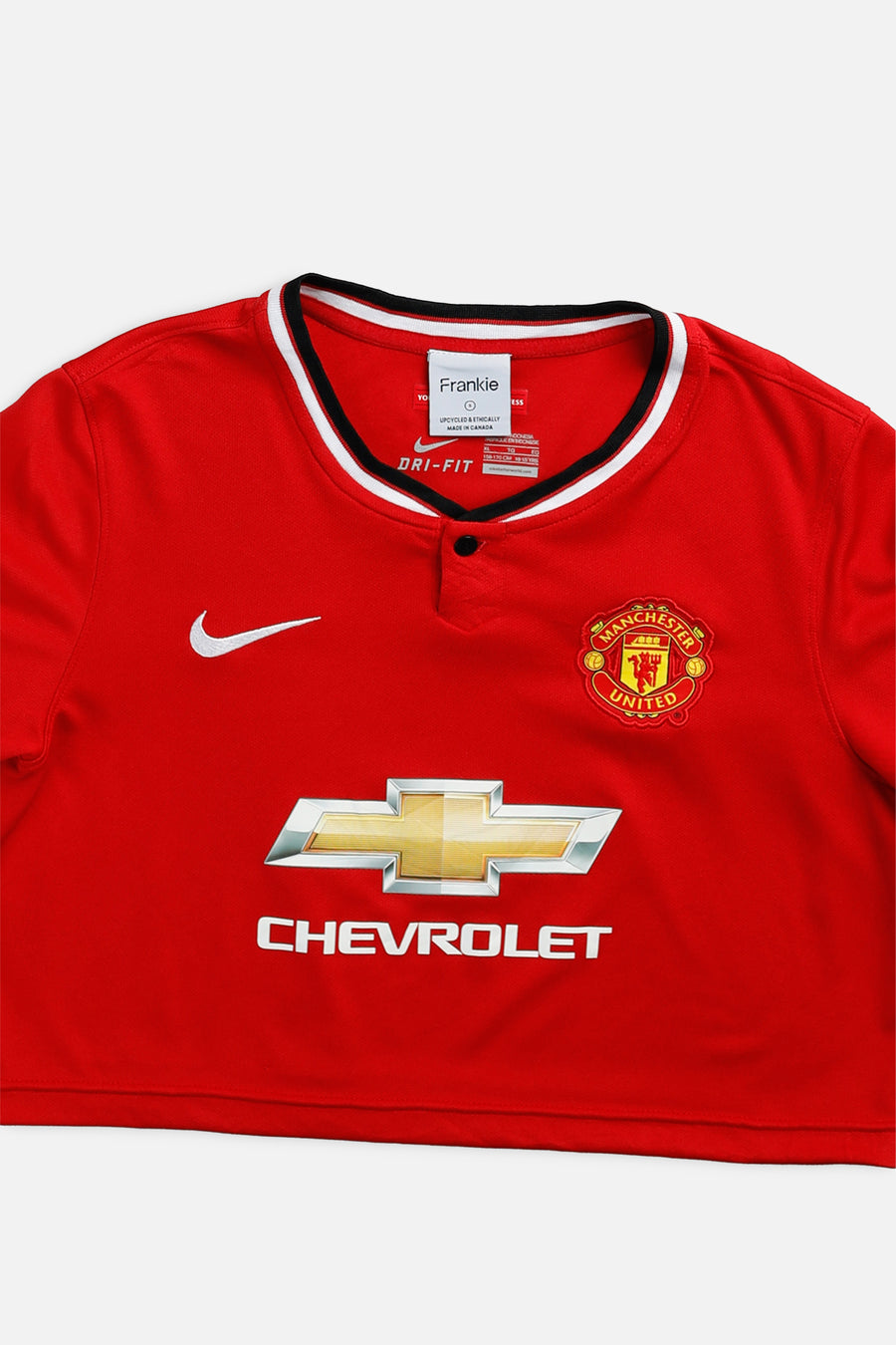 Rework Crop Manchester Soccer Jersey - S