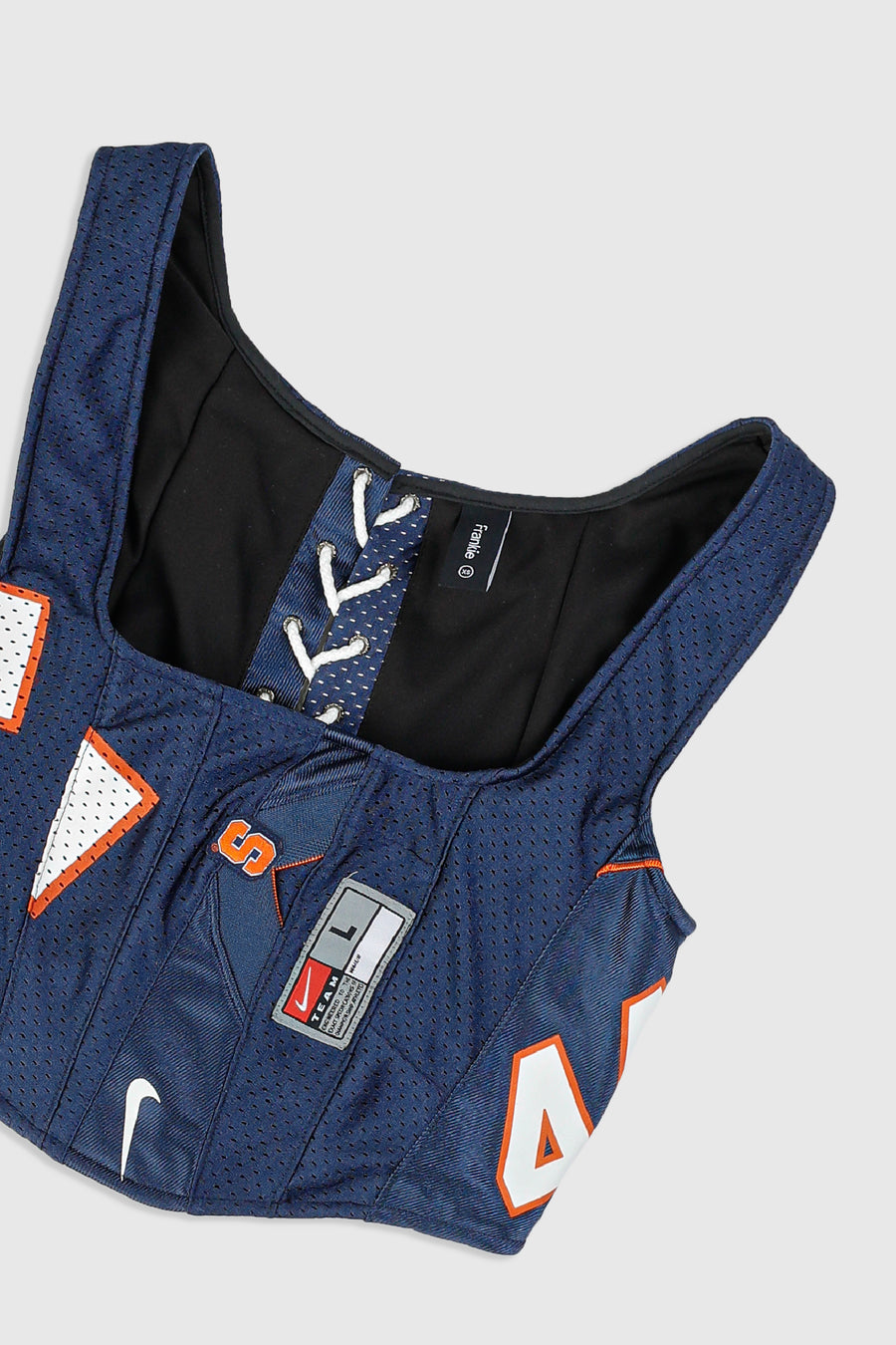 Rework Syracuse Football Corset - XS