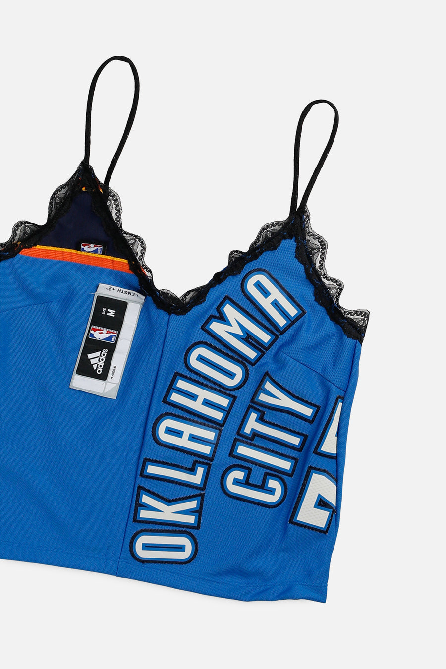 Rework Oklahoma City Thunder NBA Lace Tank - XS