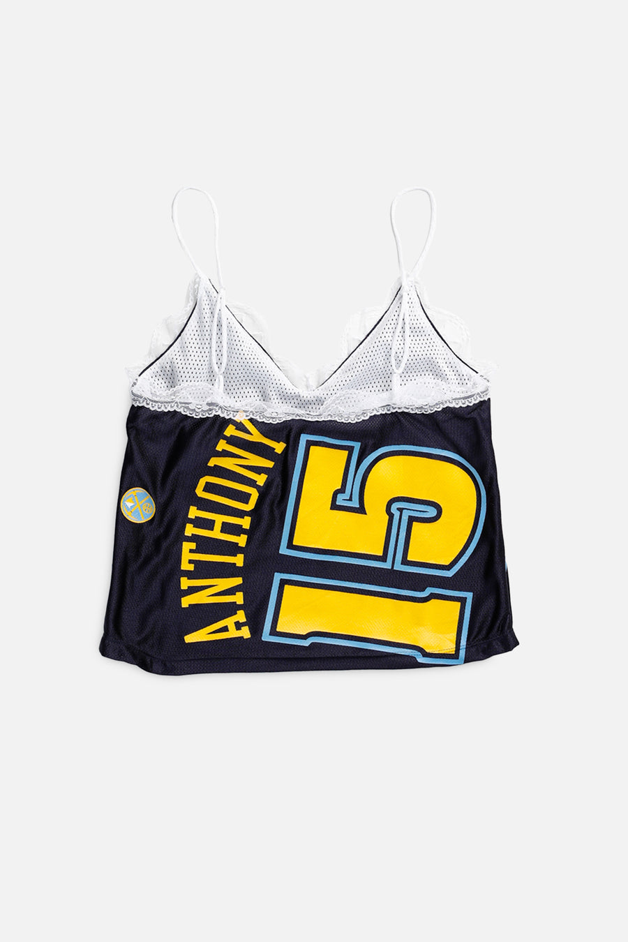 Rework Denver Nuggets NBA Lace Tank - S