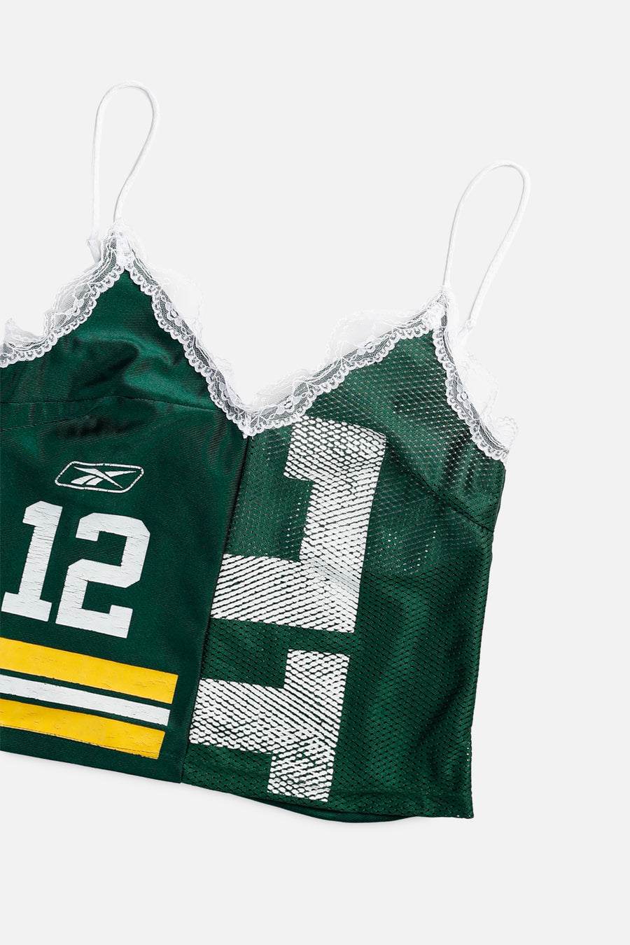 Rework Green Bay Packers NFL Lace Tank - S