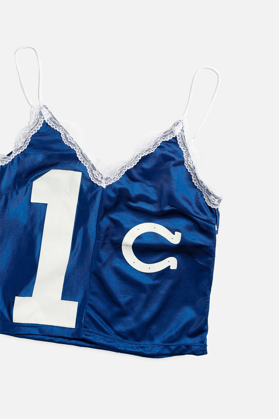 Rework Indianapolis Colts NFL Lace Tank - M