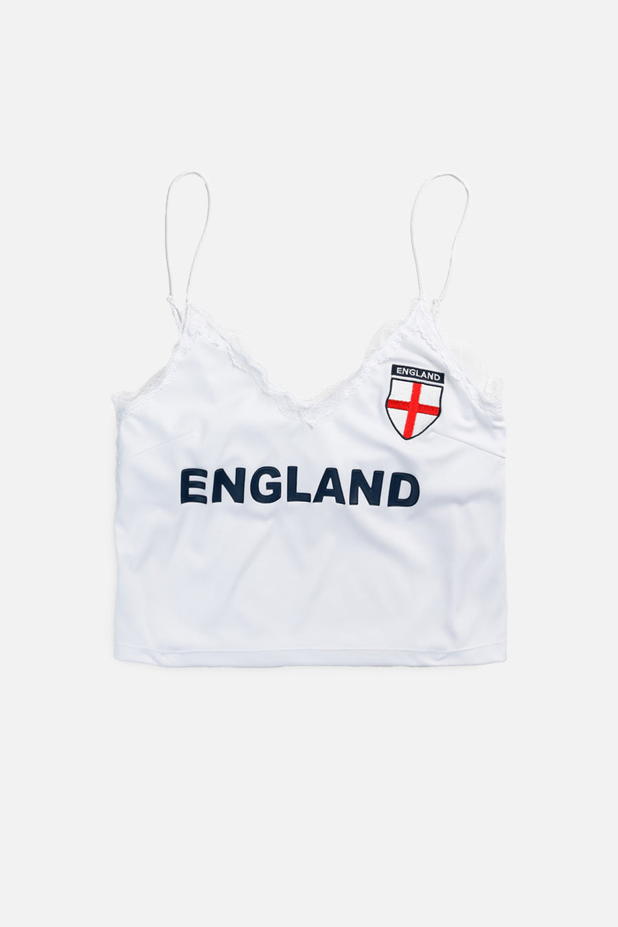 Rework England Soccer Lace Tank - S