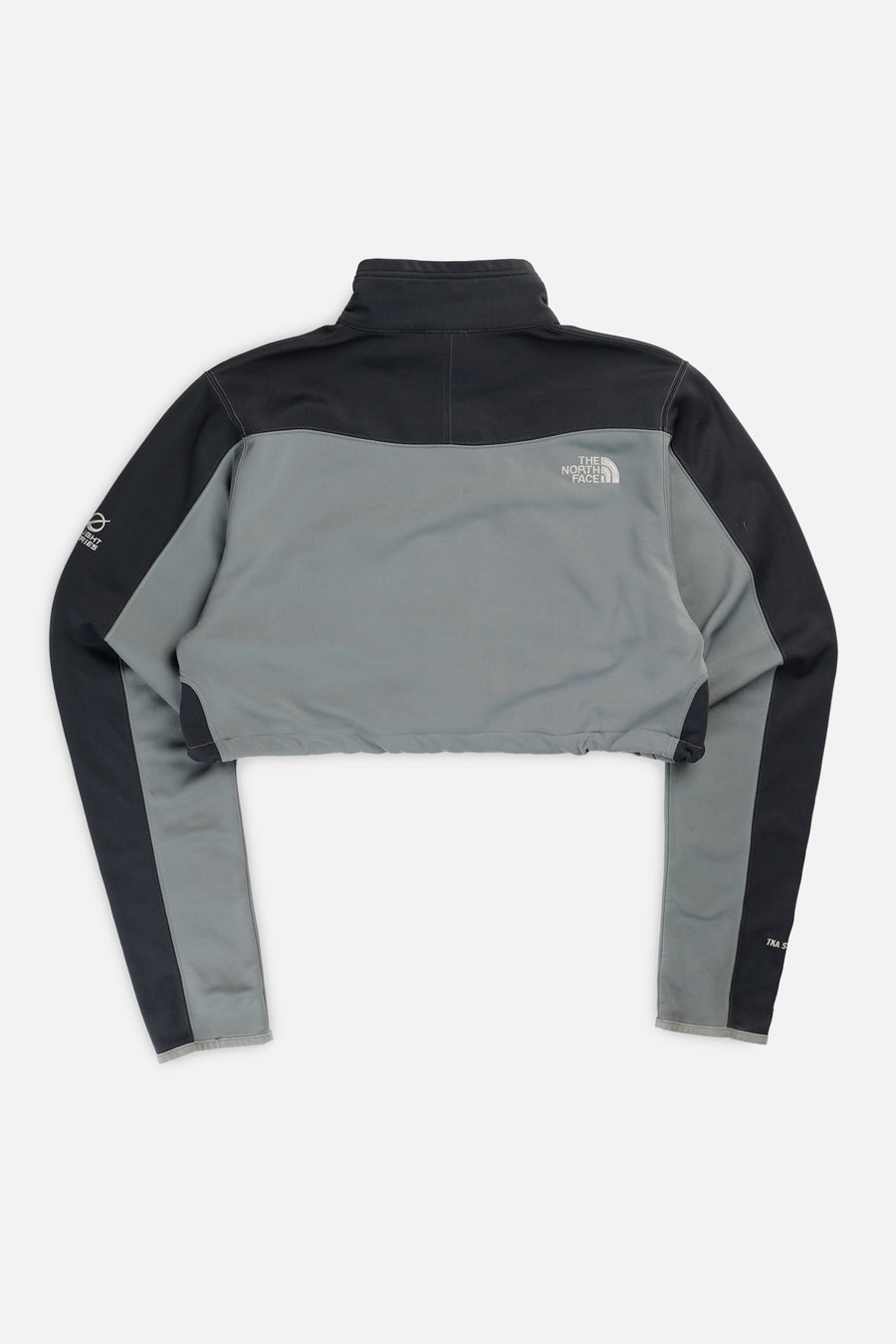 Rework North Face Crop Fleece Jacket - M