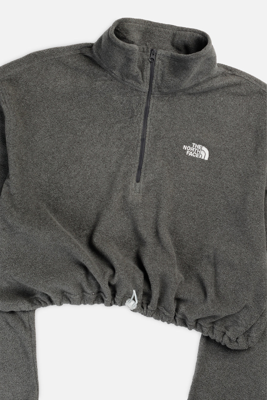 Rework North Face Crop Fleece Sweater - XL