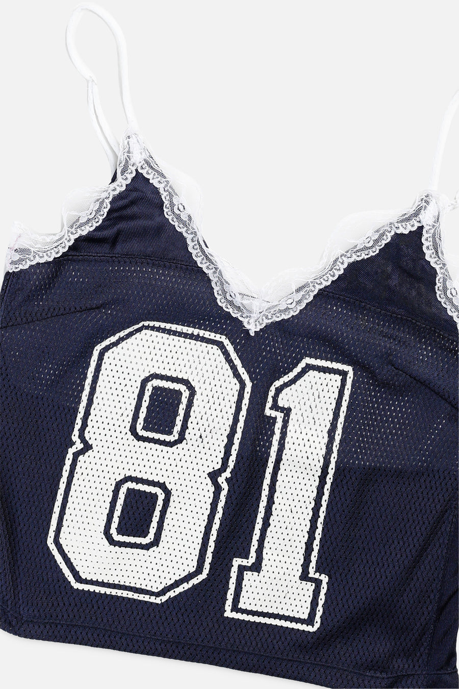 Rework Dallas Cowboys NFL Lace Tank - S