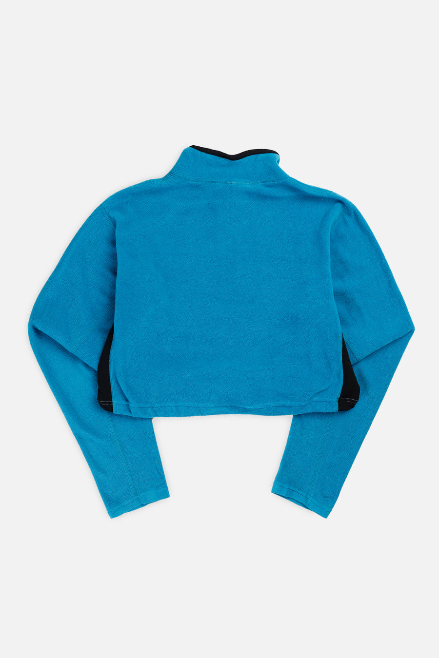 Rework North Face Crop Fleece Sweater - M