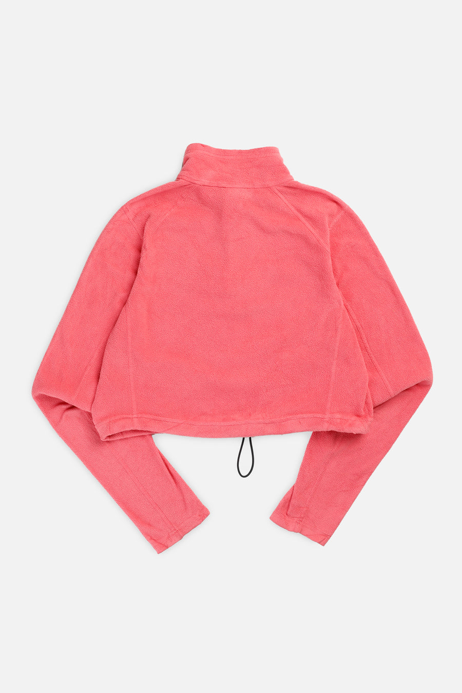 Rework North Face Crop Fleece Sweater - S