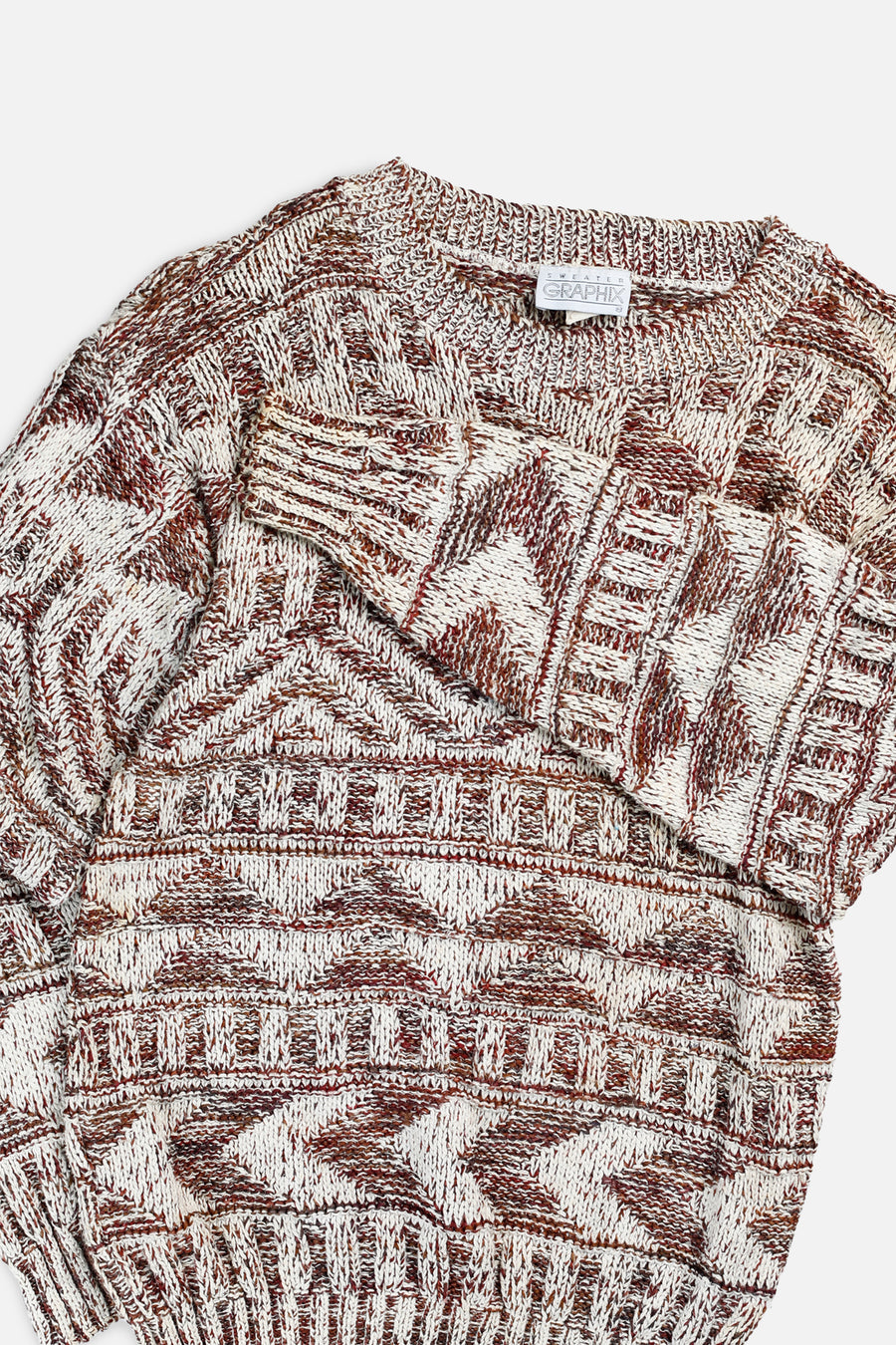 Vintage Knit Sweater - L