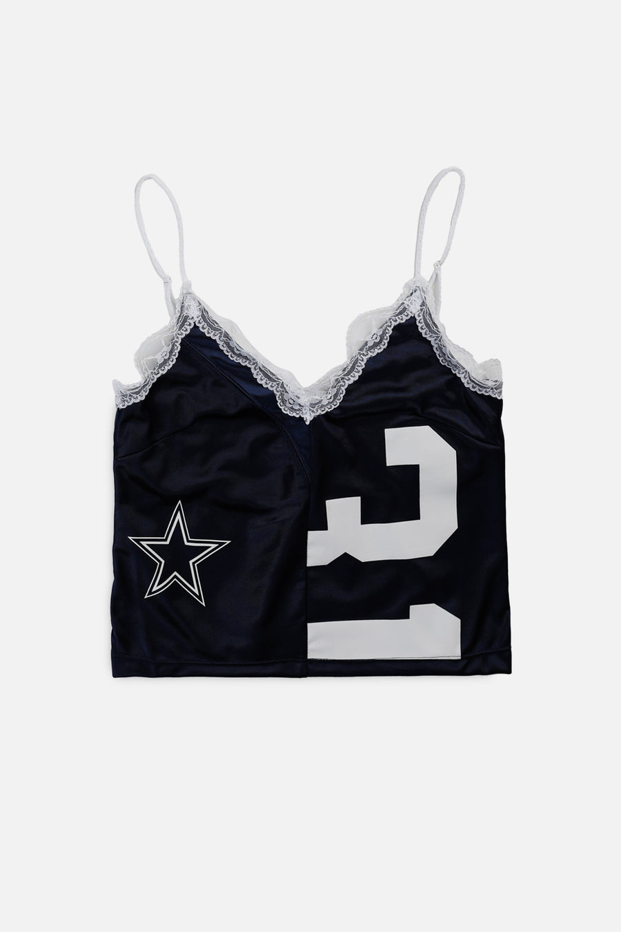 Rework Dallas Cowboys NFL Lace Tank - XS