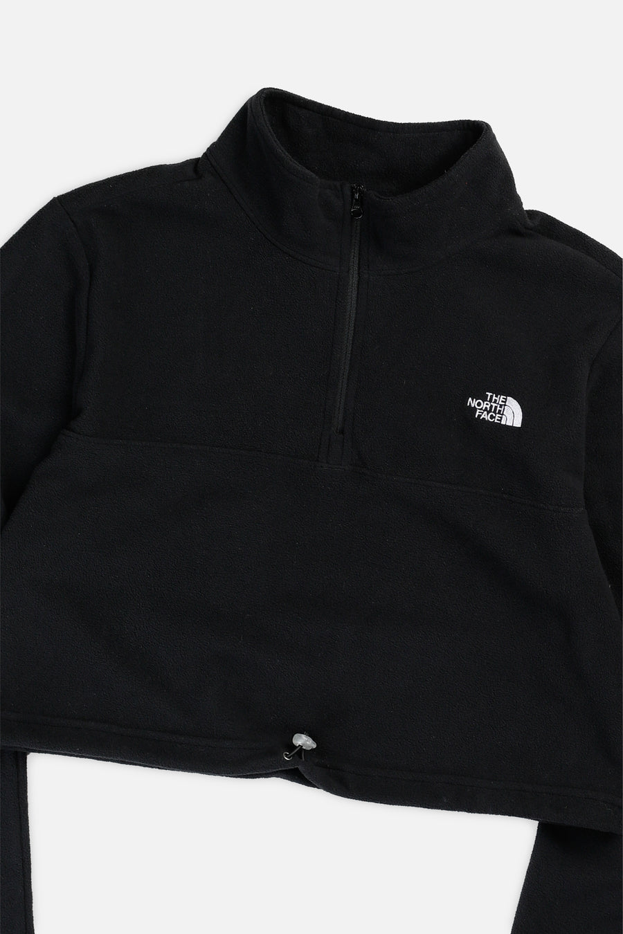 Rework North Face Crop Fleece Jacket - L