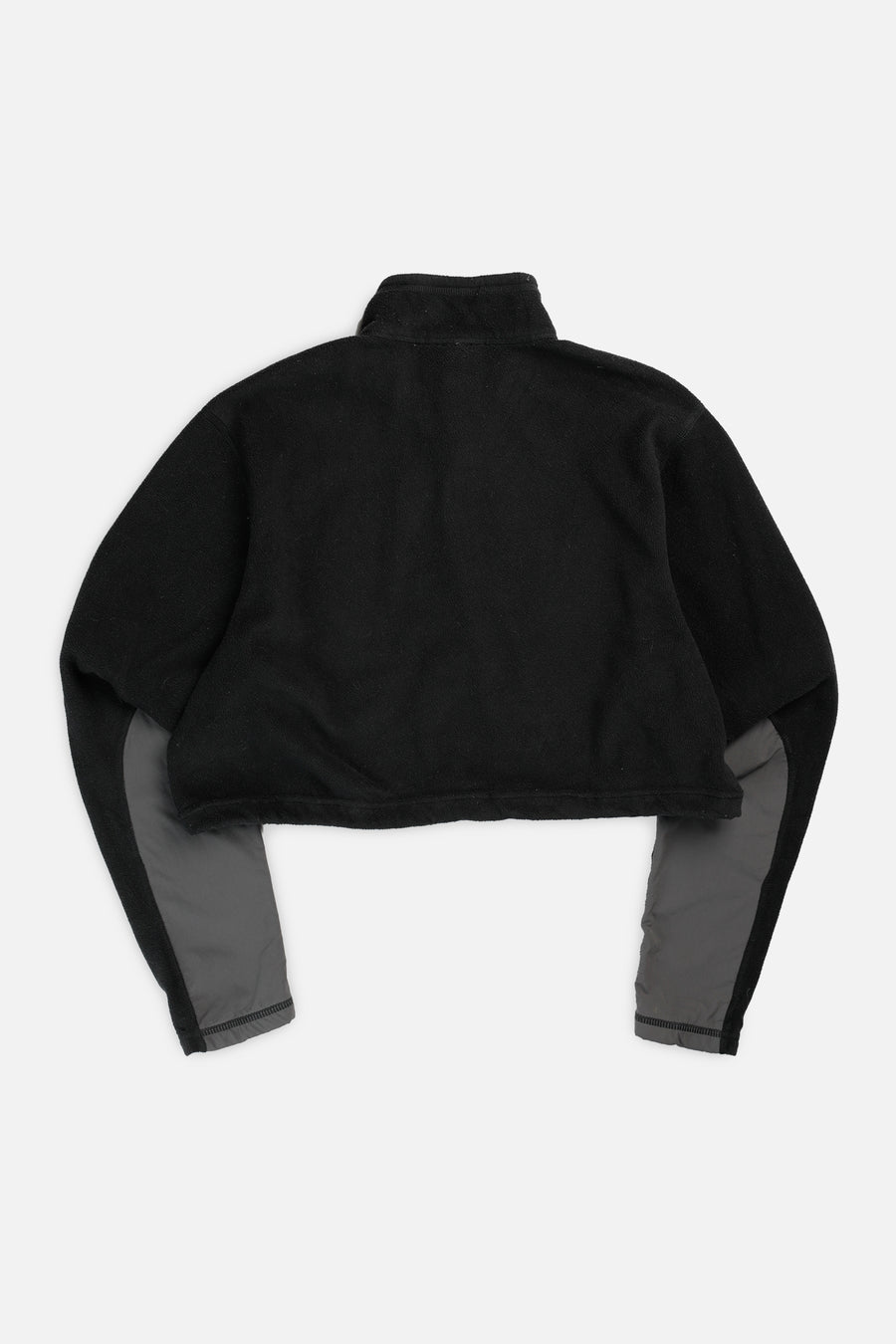 Rework North Face Crop Fleece Jacket - XL