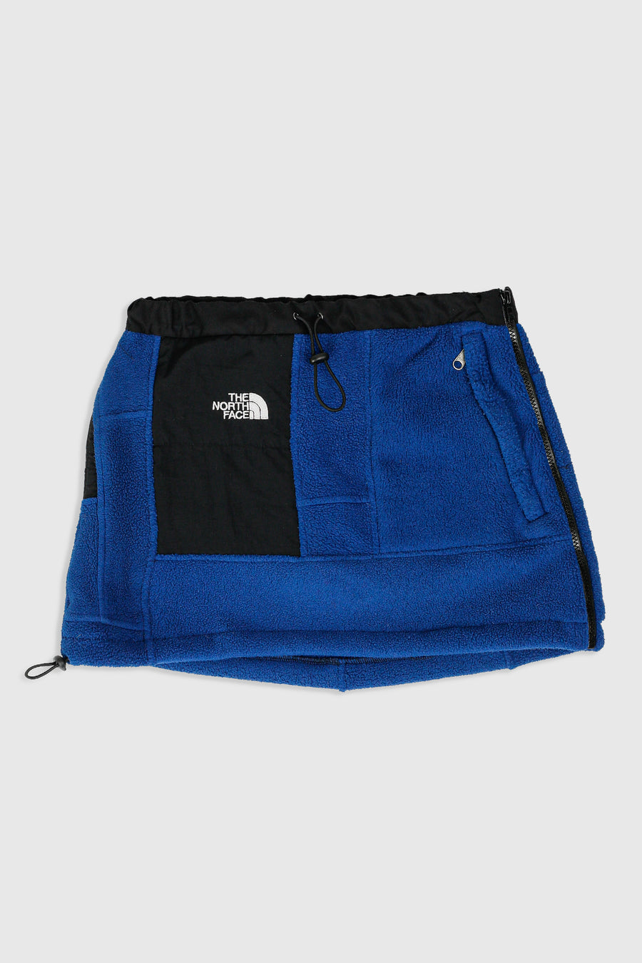 Rework North Face Fleece Mini Skirt - S