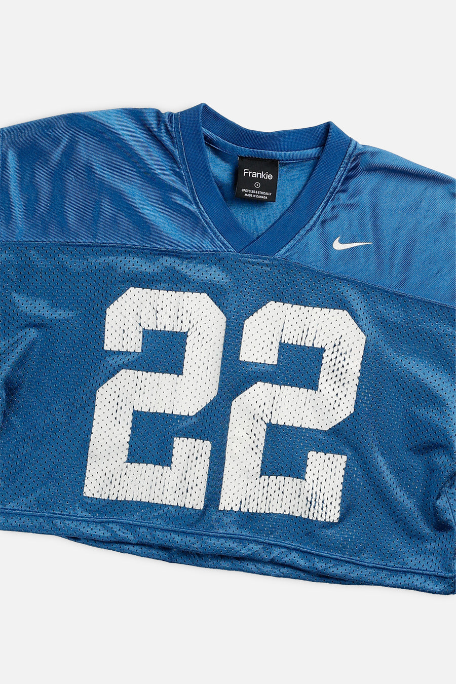 Rework Crop Football Jersey - S