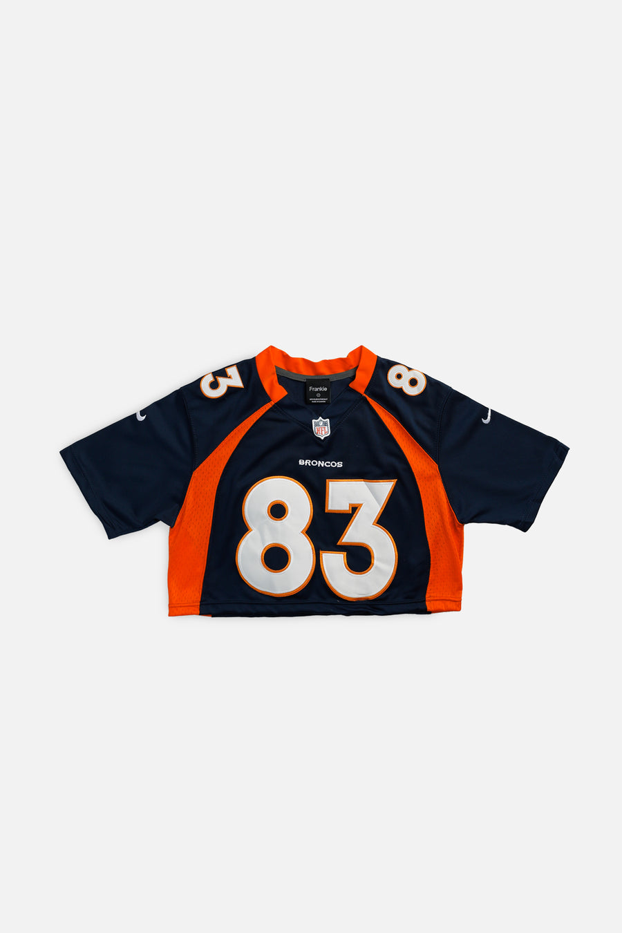 Rework Crop Denver Broncos NFL Jersey - S