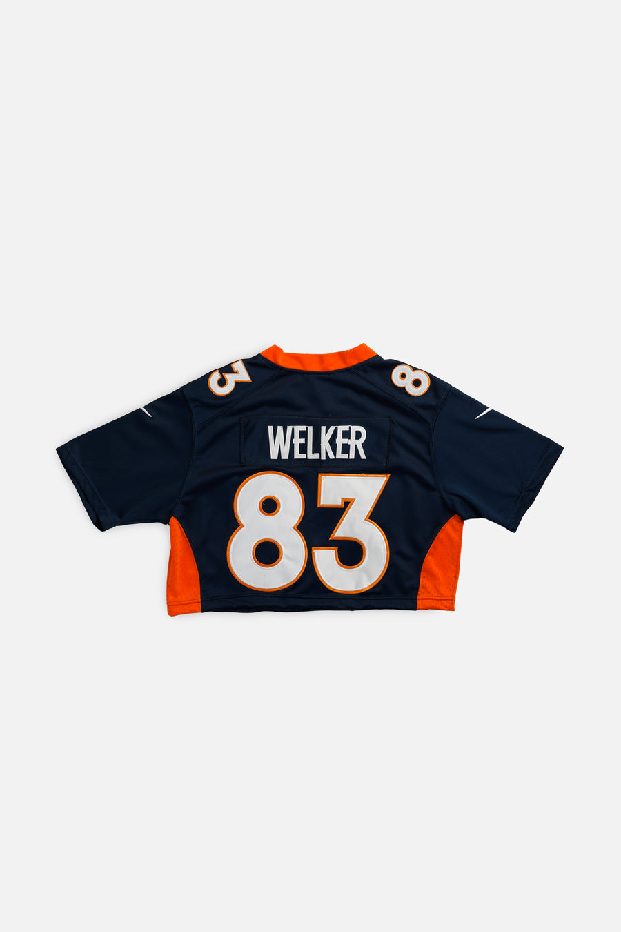 Rework Crop Denver Broncos NFL Jersey - S