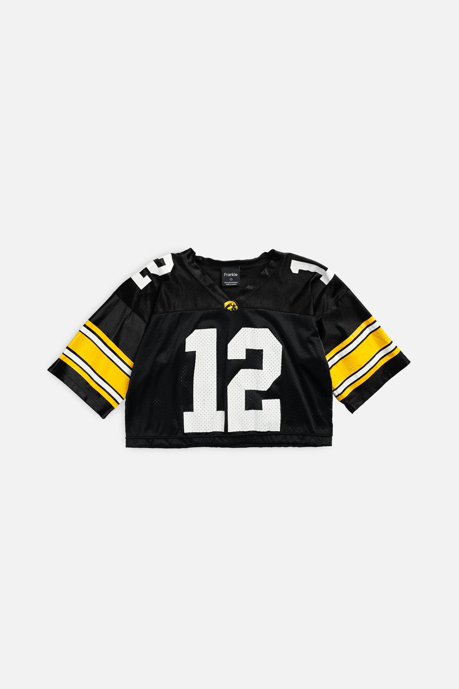 Rework Crop Iowa Hawkeyes NCAA Jersey - S