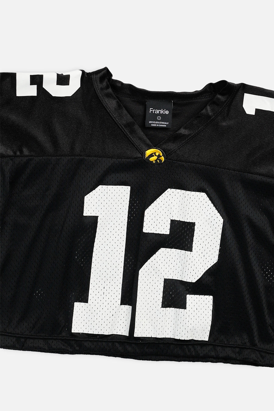 Rework Crop Iowa Hawkeyes NCAA Jersey - S